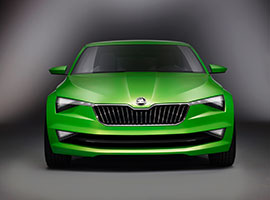 Illustration for article titled Skoda's new 'VisionC' concept is absolutely stunning